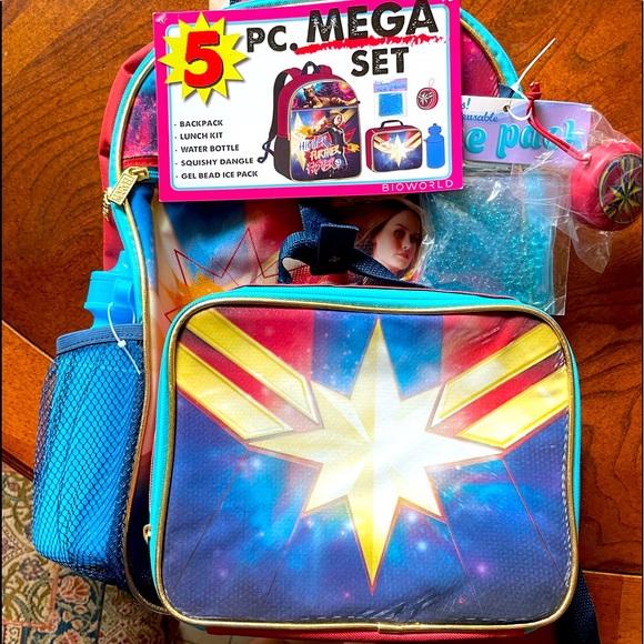 bioworld captain marvel backpack